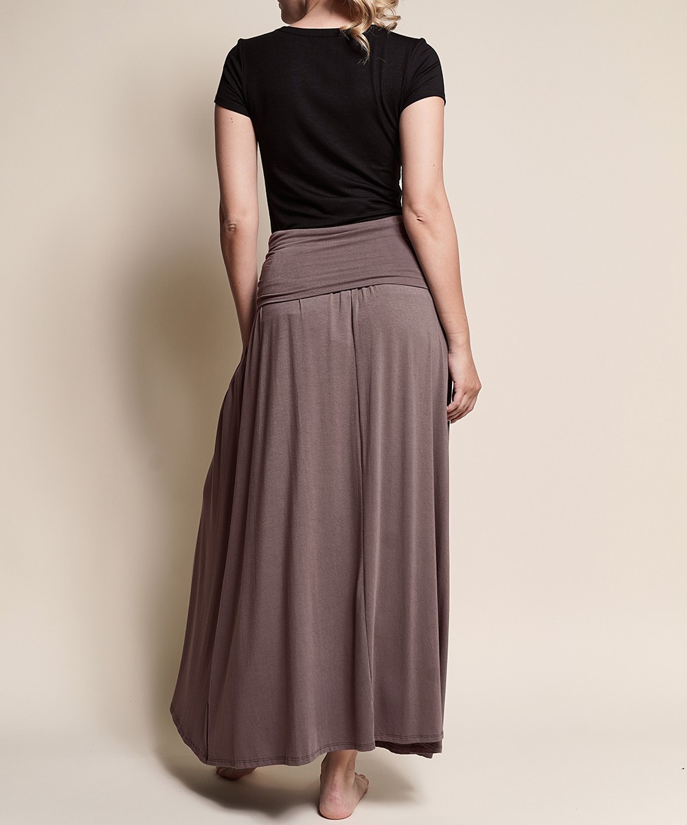 Bamboo Yoga Maxi Skirt